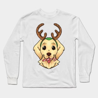 Christmas Golden Retriever Dog Long Sleeve T-Shirt